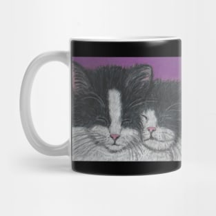 Tuxedo kittens Mug